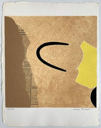 Max PAPART - 3 gravures au carborundum - Portfolio, 1976