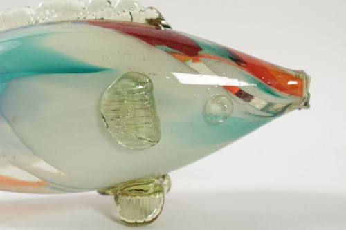 Fisch Aus Murano-Glas, 1950er Jahre