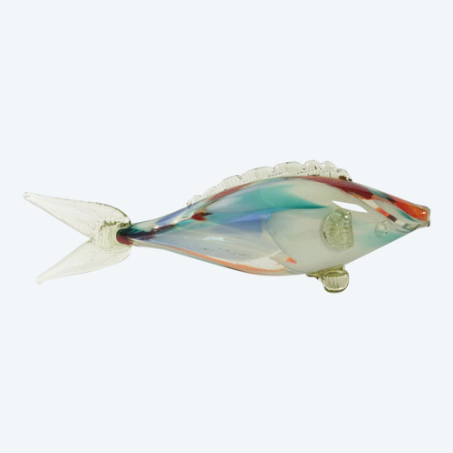 Poisson En Verre De Murano, Années 1950