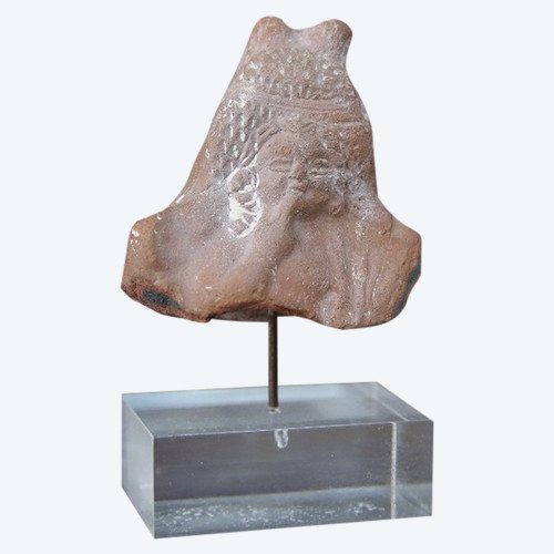 Terracotta bust of a woman, Alexandria, circa 4th century