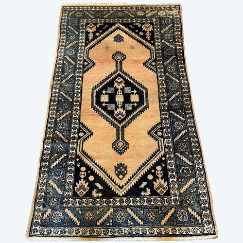 Persian Rug 2m21-1m29 with Blue Decor