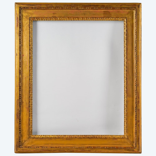 Frame In Carved And Gilded Wood, Louis XVI Period