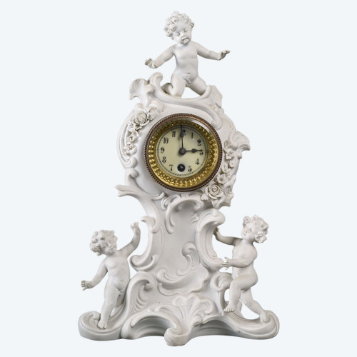 Cookie Sèvres Clock Late 19th Century