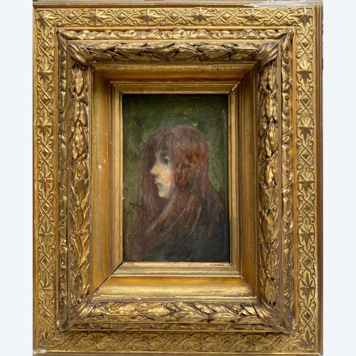 Ernest Robert Noir (1864-1931) - Mädchen, 1885