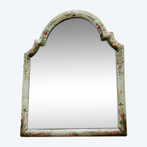 Vanity mirror in Parisian varnish, Louis XV period
