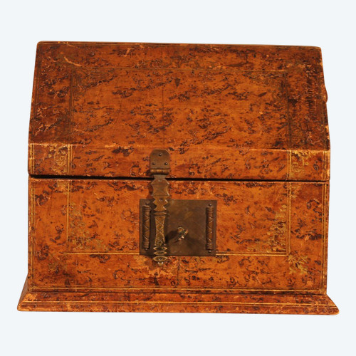 19th Century Leather Document/Letter Wallet-france