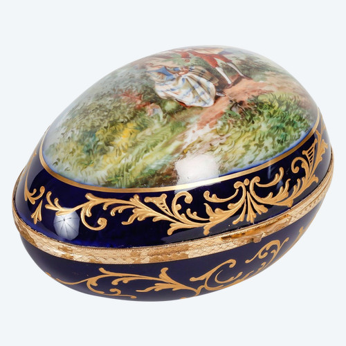 Limoges Porcelain Jewelry Box