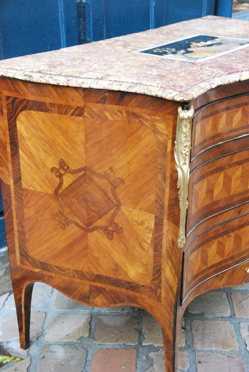 Commode Italienne Naples XVIIIe siècle