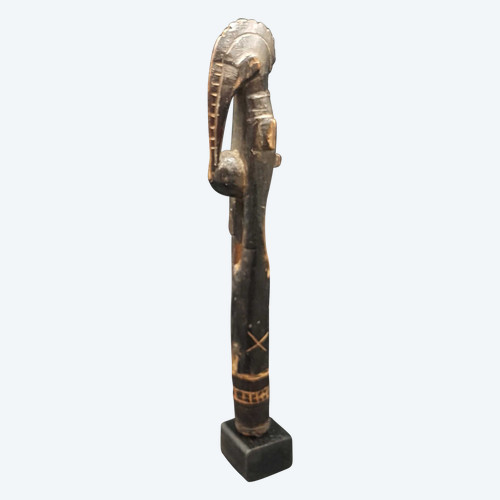 Fan handle, Sénoufo, Ivory Coast