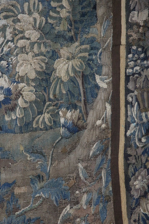 Arazzo Aubusson, verde del XVIII secolo.