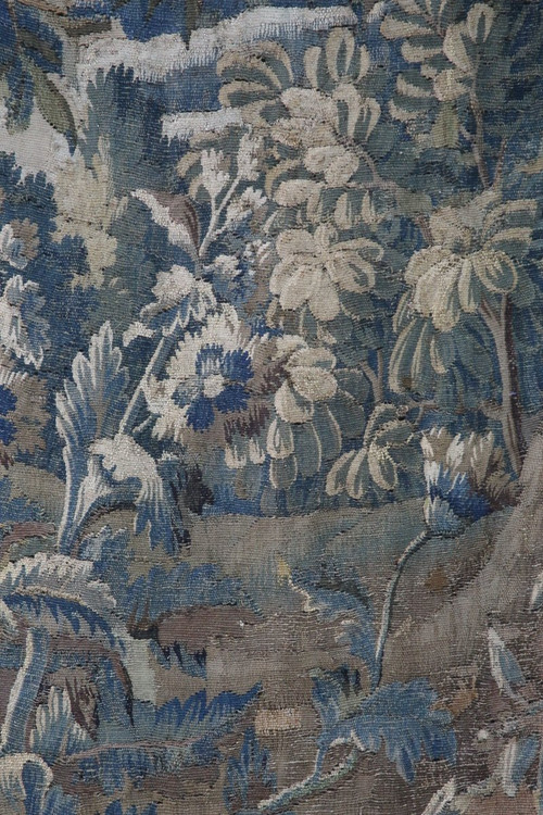 Arazzo Aubusson, verde del XVIII secolo.