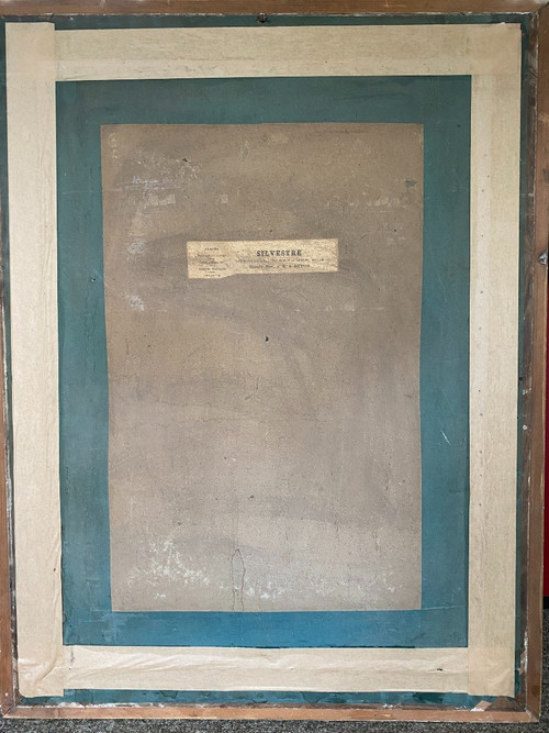 Französische Schule vom Ende des 19. Jahrhunderts - Mondschein-Segelboot, Nachteffekt