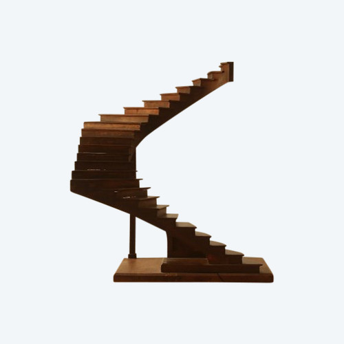 Master staircase, an award-winning masterpiece of craftsmanship Guy Delbarre 1901