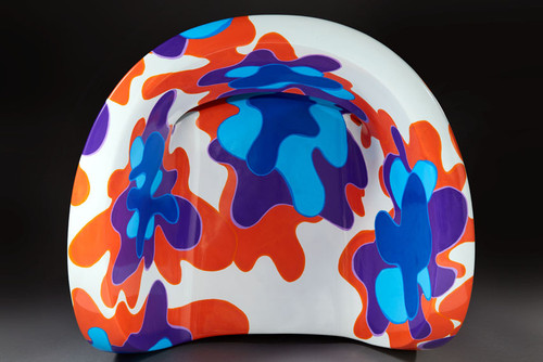 Pop - Fauteuil Little Albert par Ron Arad, peint à la main, Signé Amane 
