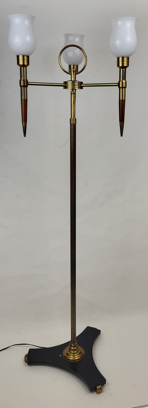 Lampadaire Monix à 3 feux des Années 50-60
