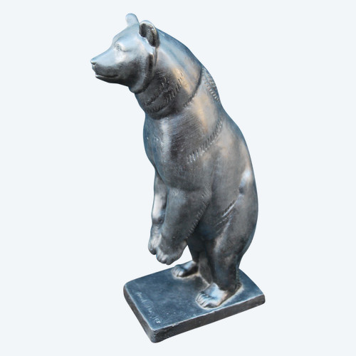 Scultura in bronzo, orso D da Arnold Huggler