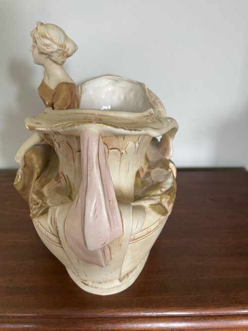 Royal Dux Art Nouveau Planter
