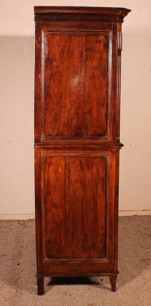 Importante Secretaire Luigi XVI in Ciliegio del XVIII Secolo