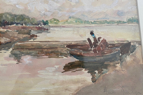 Breton landscape by Henri Duringer