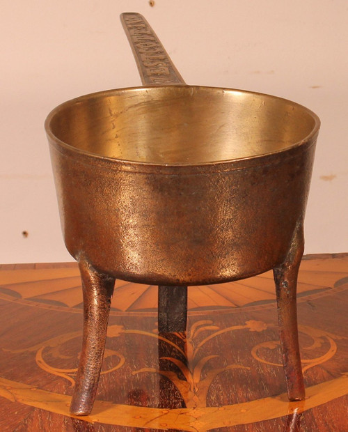 18th Century Tripod Apothecary Poelon From The Westcott Family