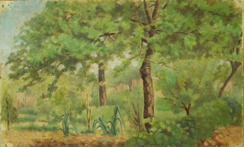 GALIEN LALOUE  ( 1854-1941 )signé LIEVIN pour.Paysage provençal.