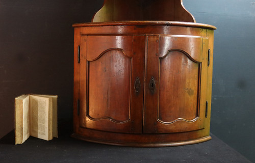 Corner In Walnut Louis XV Style