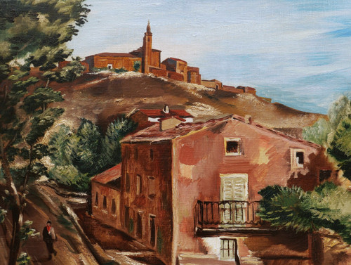 Henry De Waroquier, Paesaggio d'Italia