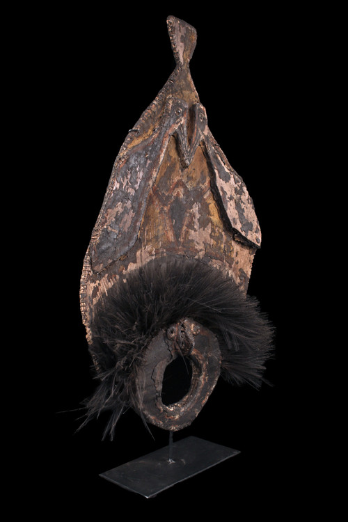 Wagnnen-Tanzhaube, Stammeskunst, Ozeanische Kunst, Papua-Neuguinea, Traditionelles Ornament, Ozeanien