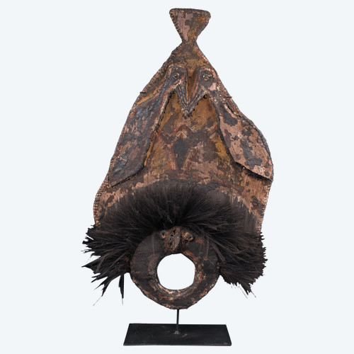 Wagnnen-Tanzhaube, Stammeskunst, Ozeanische Kunst, Papua-Neuguinea, Traditionelles Ornament, Ozeanien