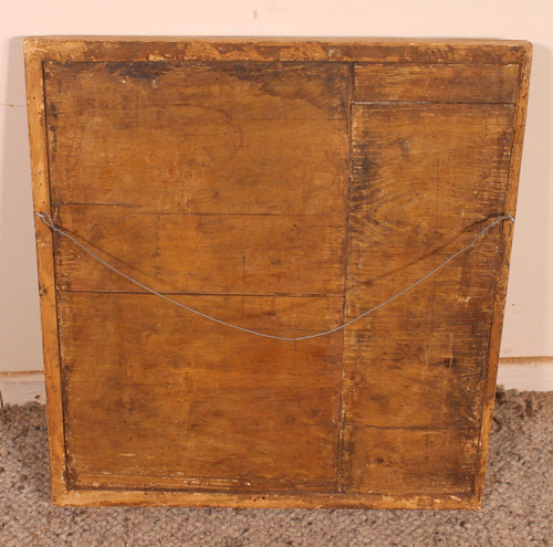 Miroir En Bois Sculpté Et Doré époque Louis XVI XVIIIème