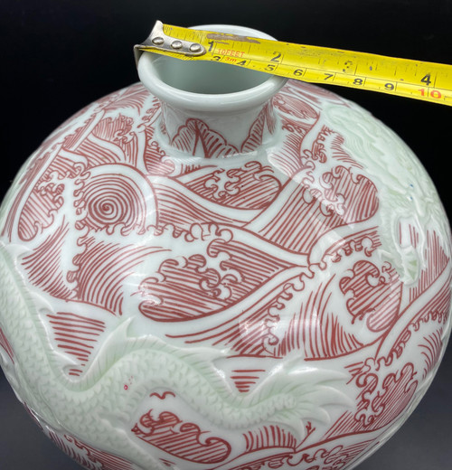 VASE CHINOIS AUX DRAGONS 