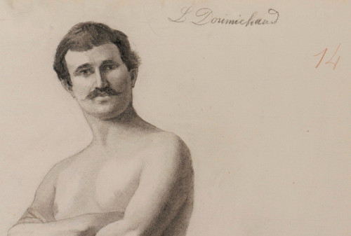 Laetitia DOUMICHAUD, Académies d'hommes nus