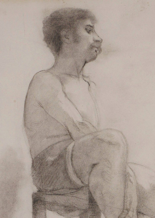 Laetitia DOUMICHAUD, Académies d'hommes nus