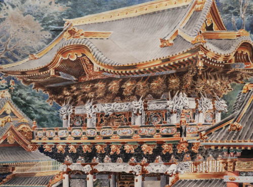 EUROPEAN school early 20th century, The Yomeimon of the Temple of Nikkō Tōshō-gū