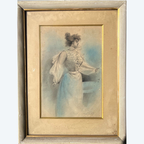 Henri Boutet (1851-1919) - Elegant, Circa 1900