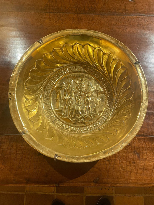 Rare Offering Dish or Basin Germany-16th Century
