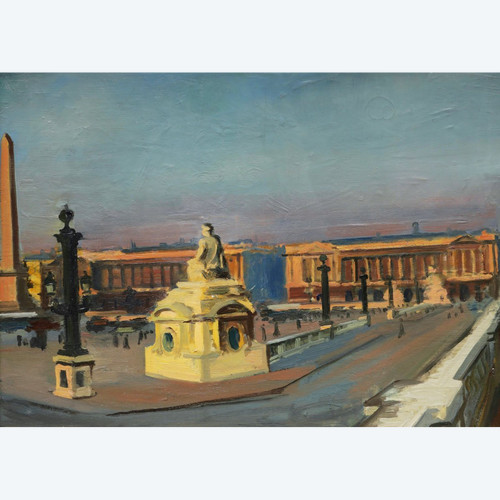 Suiveur d'Albert MARQUET, La Place de la Concorde