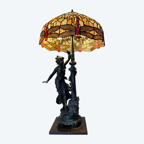 Tiffany-style lamp