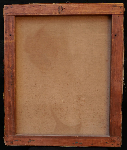 FRENCH School circa 1900, Portrait of a girl in profile