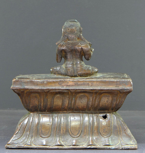 North India, 19th Century, Large Bronze Scholar's Weight.