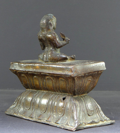 North India, 19th Century, Large Bronze Scholar's Weight.