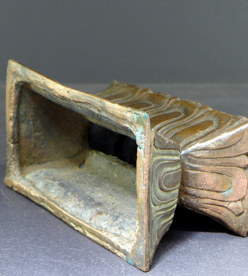 North India, 19th Century, Large Bronze Scholar's Weight.