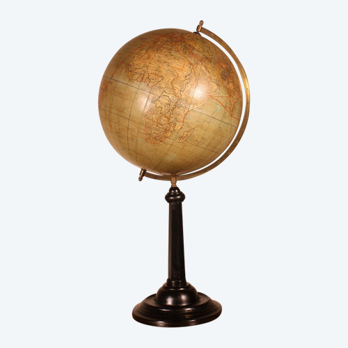 Large 69cm High Handels Und Verkehrsglobus Globe