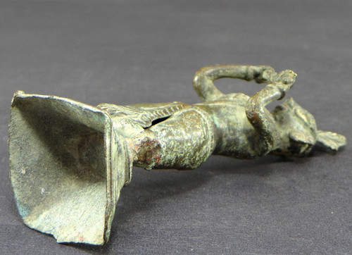 Inde, Début Du XIXème Siècle Ou Antérieur, Statue De Krishna En Bronze.