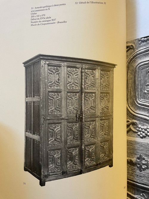 4 Gothic Period Doors In Oak 15th Century