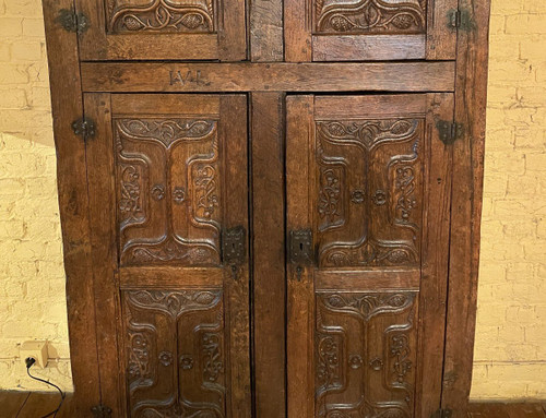 4 Gothic Period Doors In Oak 15th Century