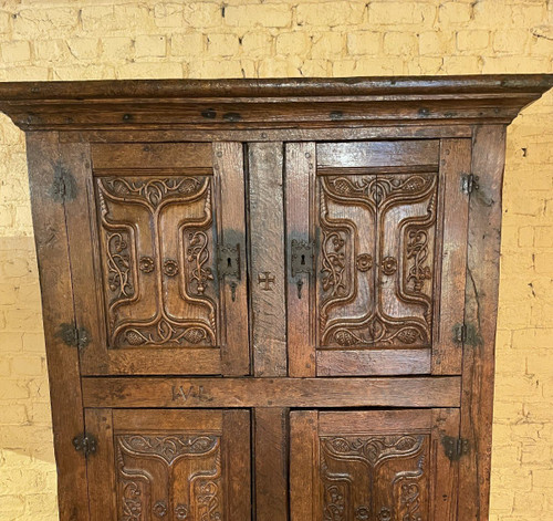4 Gothic Period Doors In Oak 15th Century