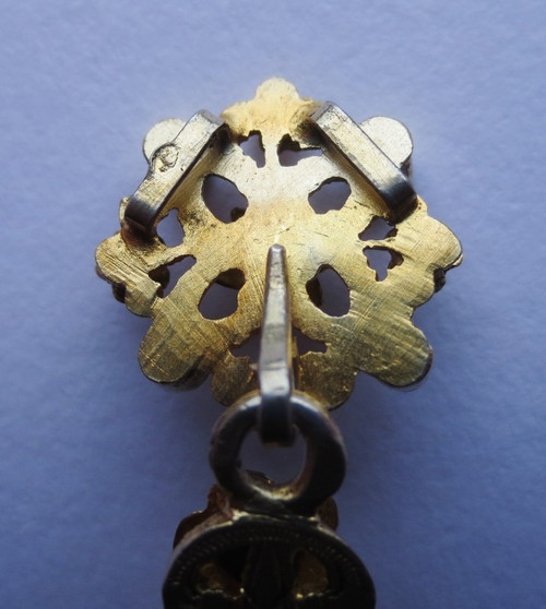 Croix en vermeil, XIXe siècle.
