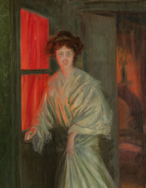 Henry BOUVET, Donna in un interno