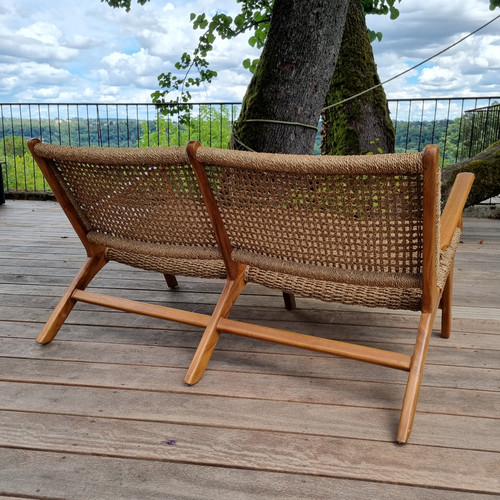 Olivier de SCHRIJVER, Zweisitzersofa "You and Me", signiert und nummeriert.